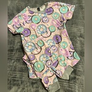 Donut print loungewear set